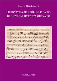 Le Sonate a Mandolino e basso di Giovanni Battista Gervasio